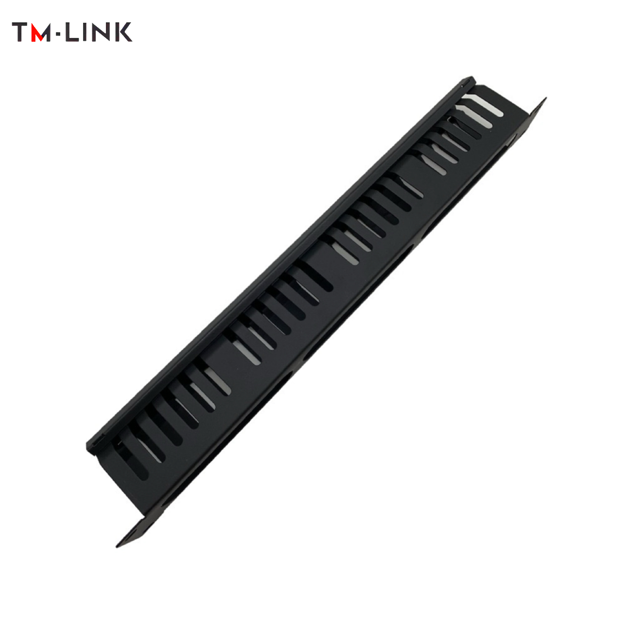 1U 19-inch 24 Grid 48 Port Rack Mounted Cable management Slot_0