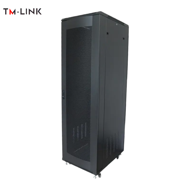 Perforated Door Free Standing Network Cabinets