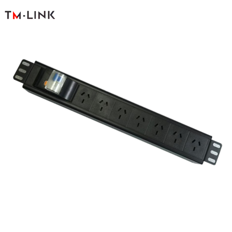 Australian type 1.5 U 7 sockets 10A with switch