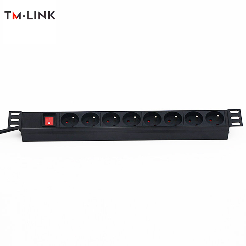 French type 1 U 8 sockets 16A with switch