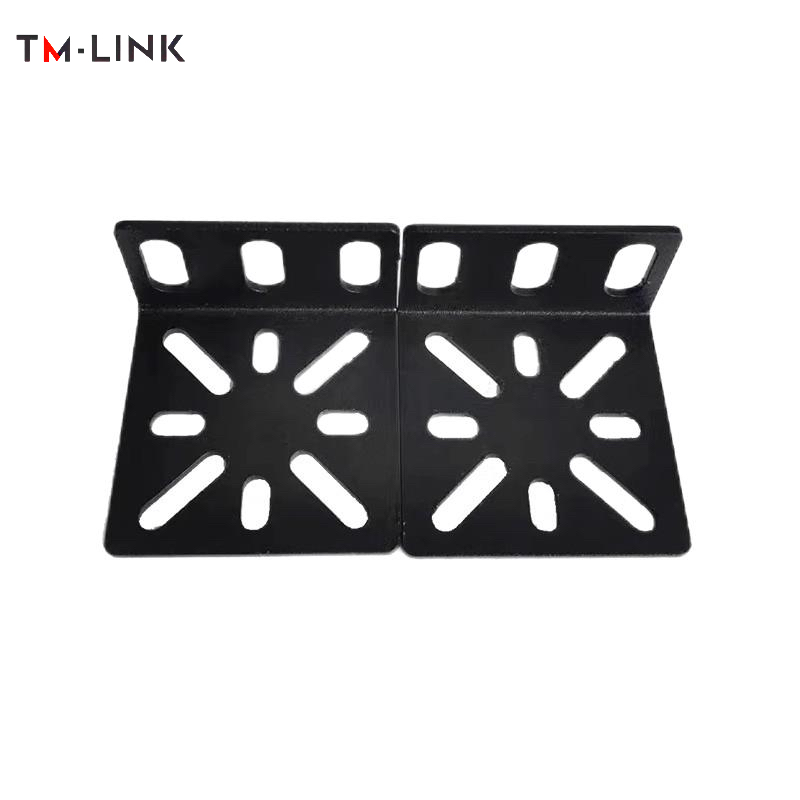 1U 19-Inch L-shaped Cabinet Mounting Bracket Hanging Ears