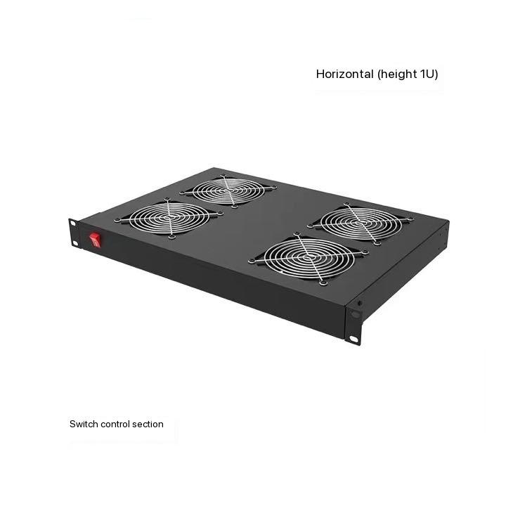 4 Fan Unit Rackmount(horizontal height Intelligent temperature control